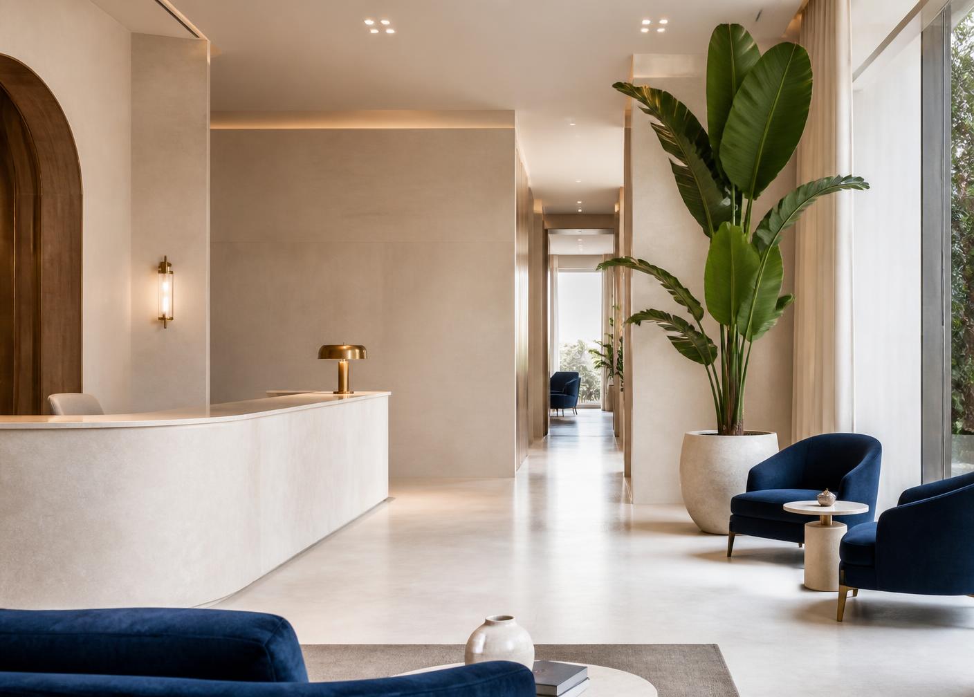 Private interior at LINNA Clinic Bangkok