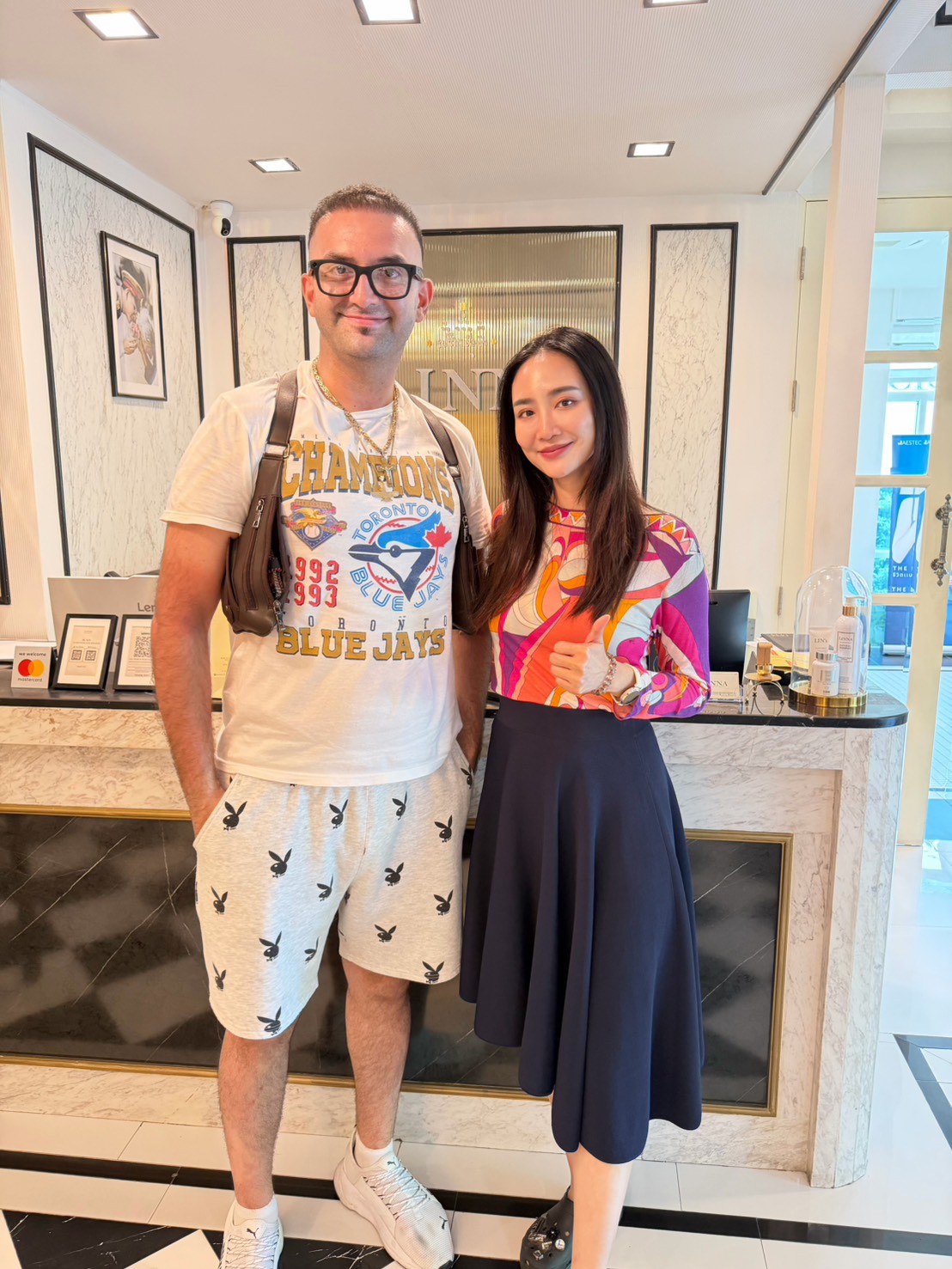 LINNA customers visiting the clinic in Bangkok, photo 1